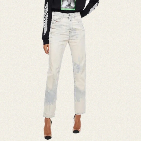 Diesel D-Eiselle Straight High Waist Jean - Picture 2 of 10